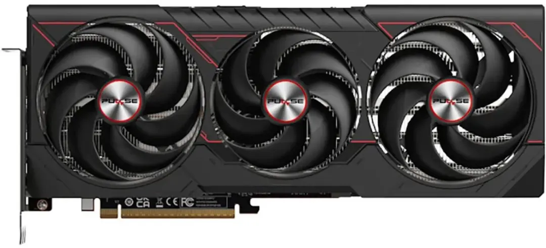 Sapphire PULSE Radeon RX 9070 XT Videokaart 16GB GDDR6