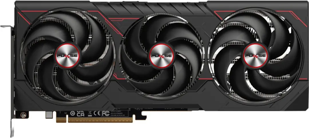 Sapphire PULSE Radeon RX 9070 XT Videokaart 16GB GDDR6