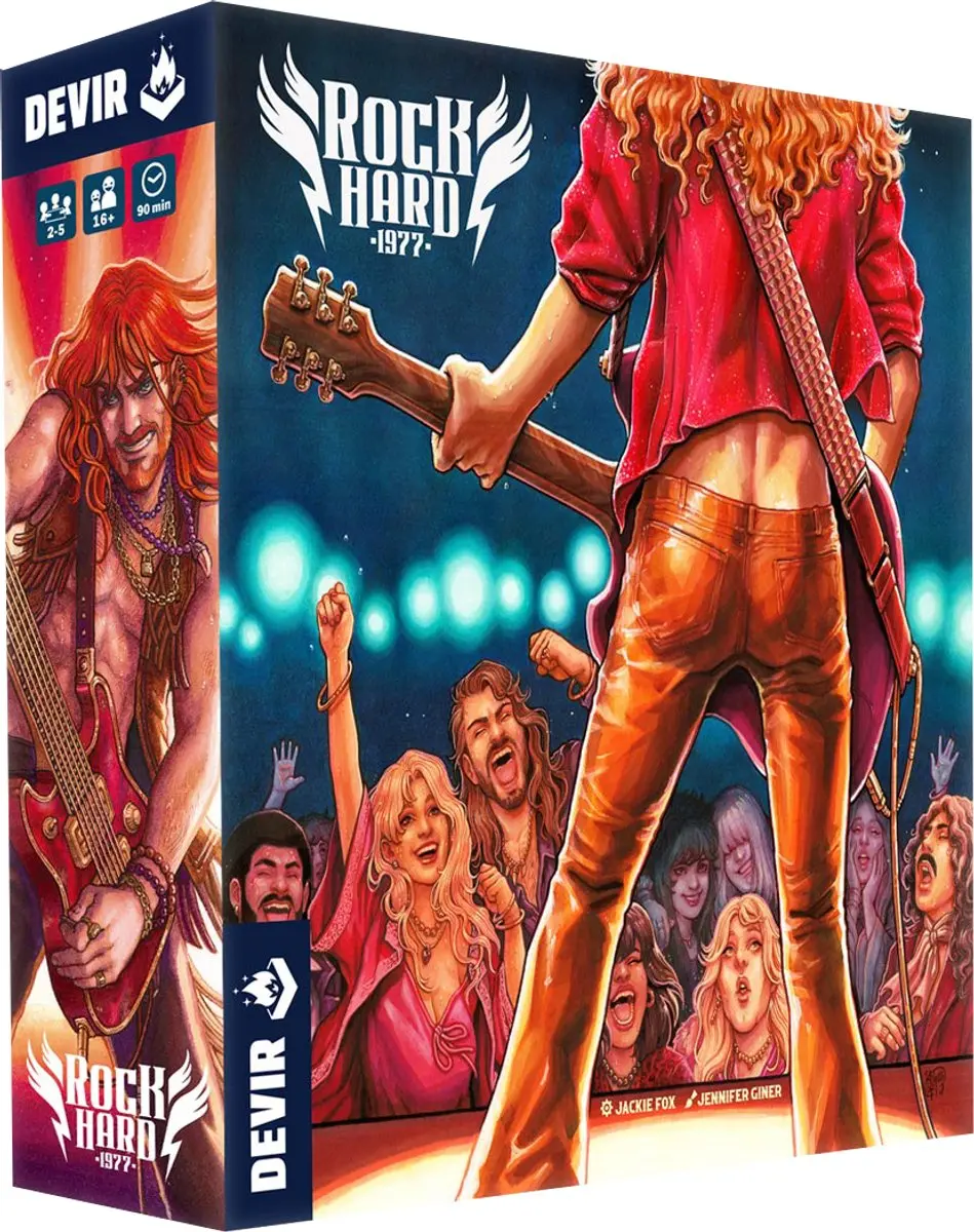 Rock Hard 1977 Strategisch Bordspel - 2-5 Spelers
