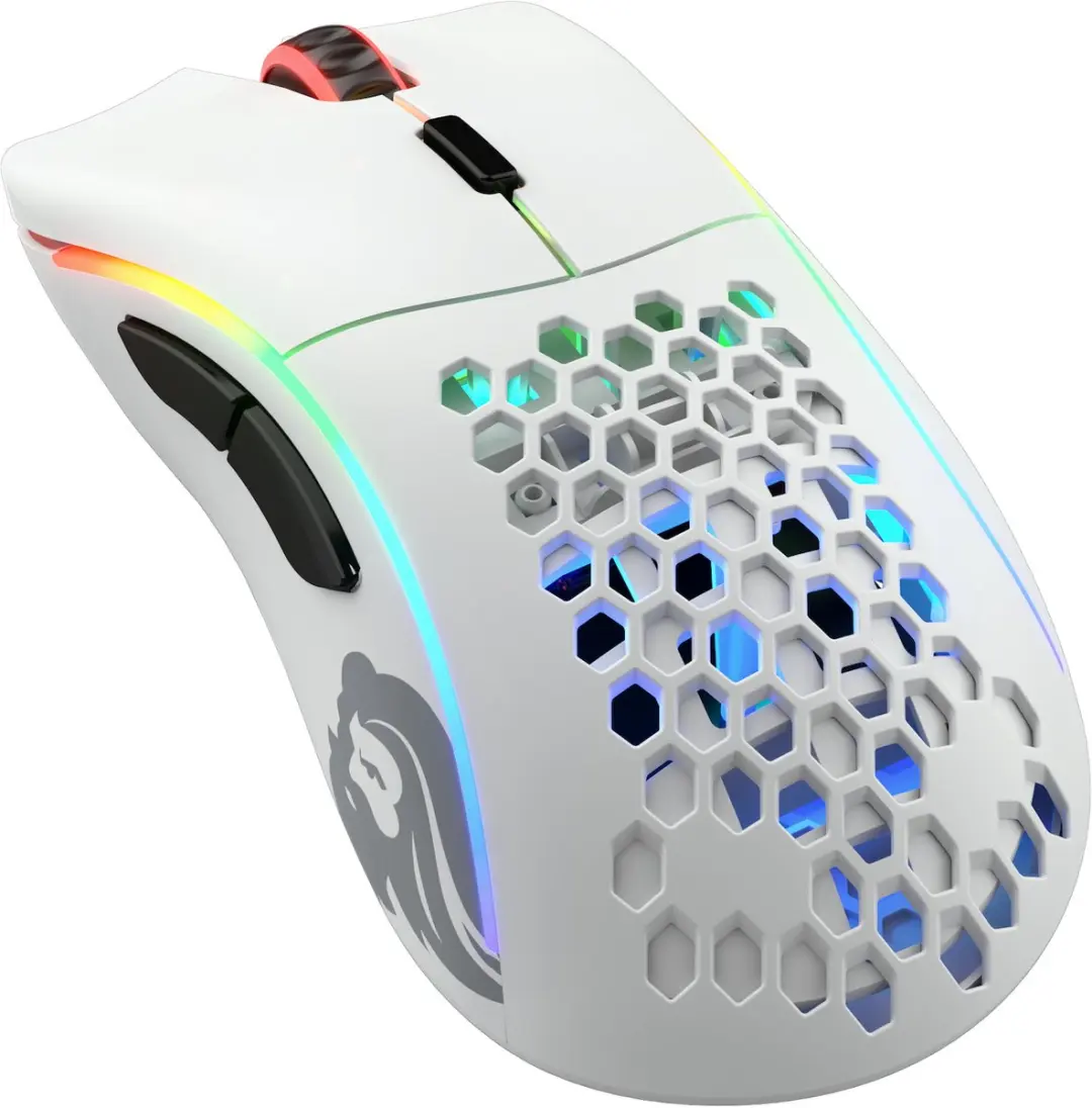 Glorious Model D Wireless Gamen Muis - GLO-MS-DW-MW - Wit - afbeelding 6 van 6