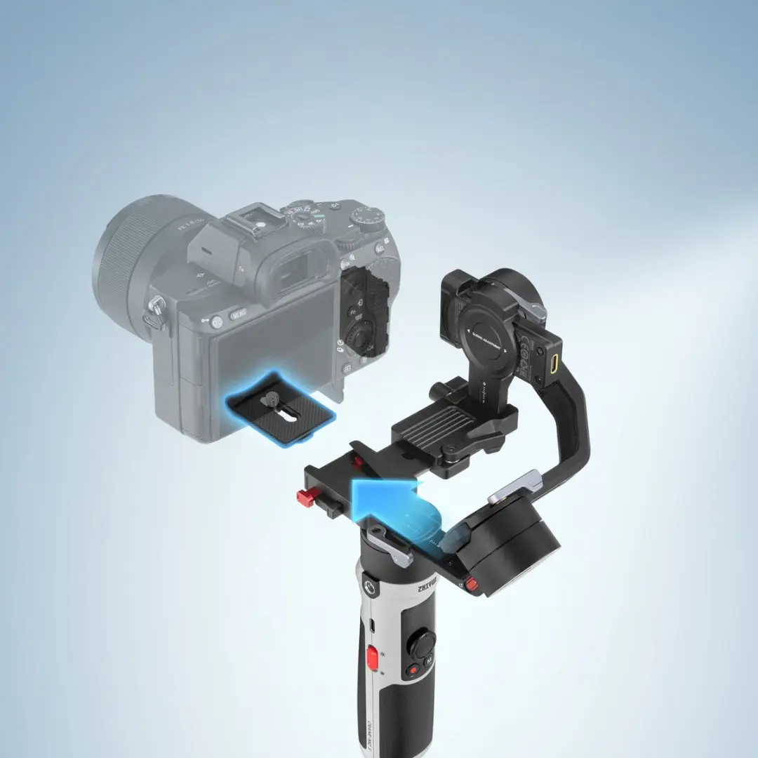 Zhiyun Crane M2S Gimbal - 1150mAh - Zwart/Grijs
