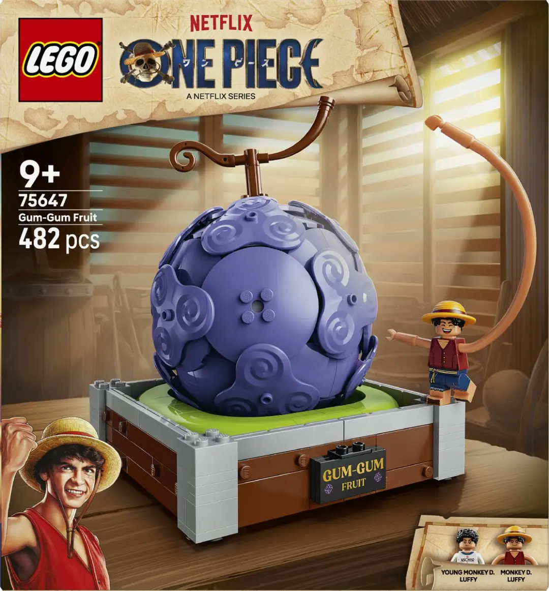 LEGO One Piece Gom Gom-Vrucht 482 Stukken - Meerkleurig - afbeelding 6 van 6