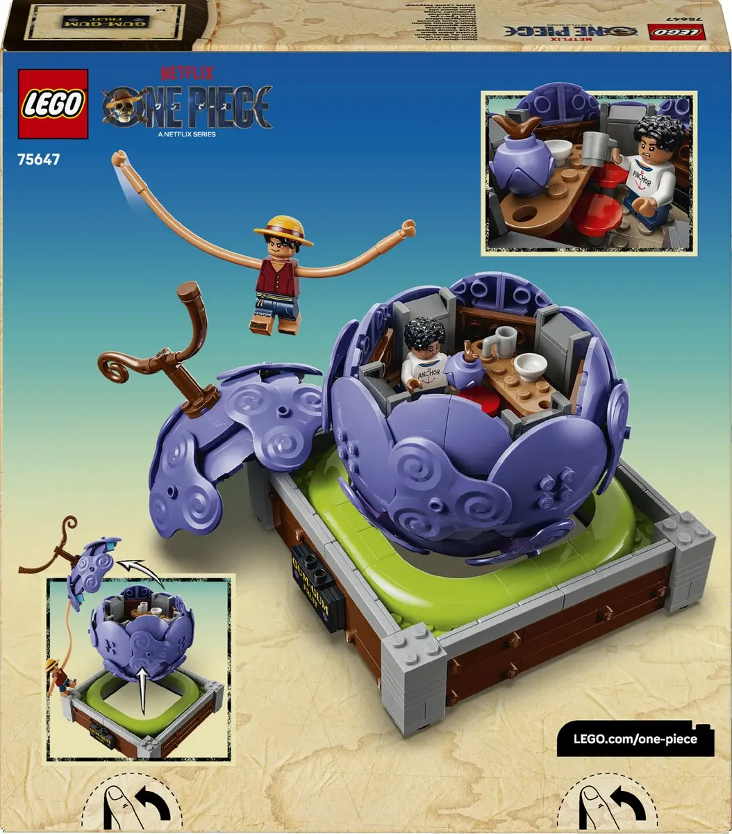 LEGO One Piece Gom Gom-Vrucht 482 Stukken - Meerkleurig