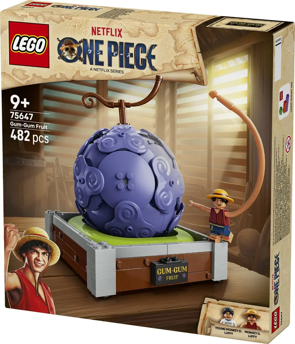 LEGO One Piece Gom Gom-Vrucht 482 Stukken - Meerkleurig