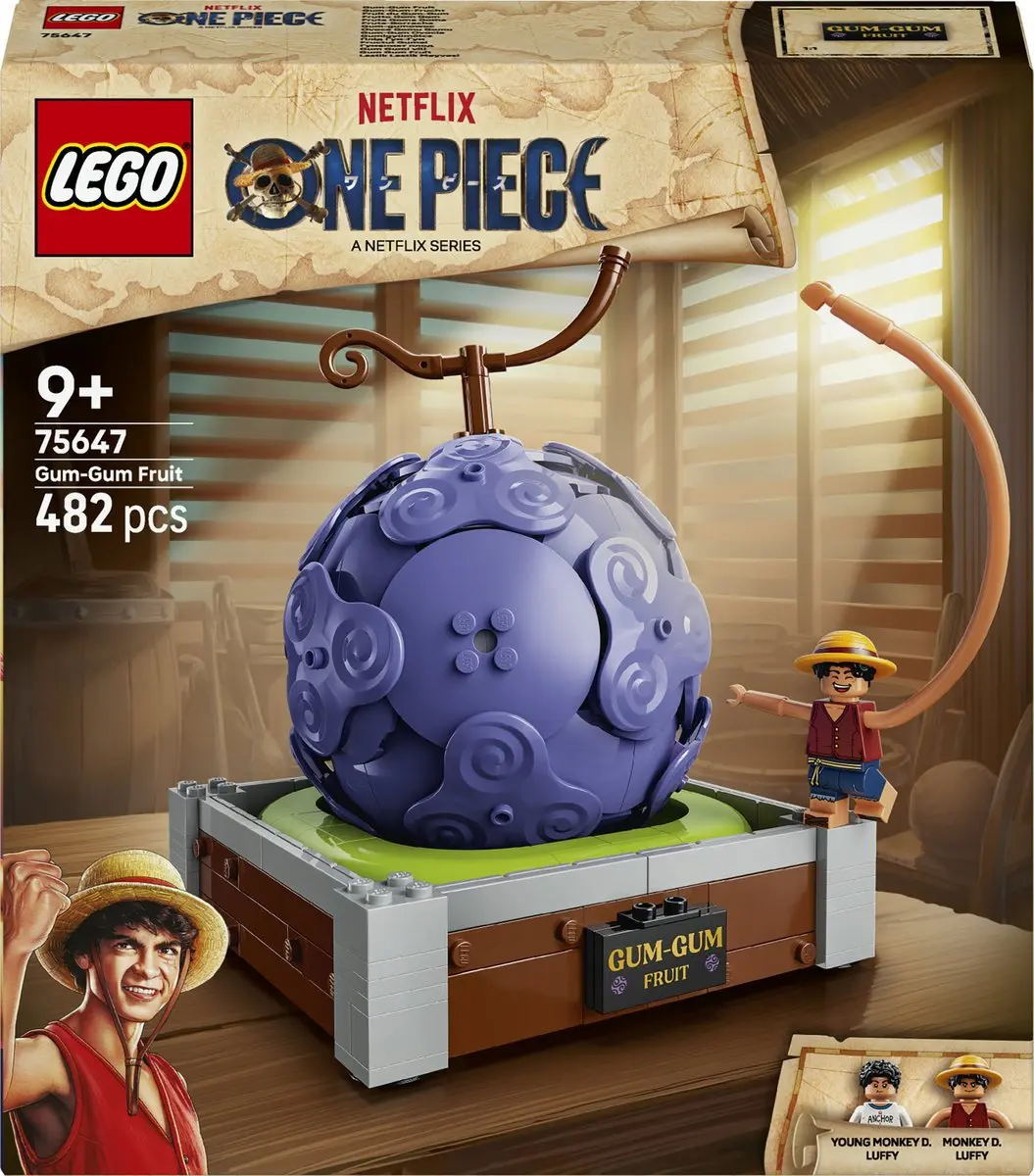 LEGO One Piece Gom Gom-Vrucht 482 Stukken