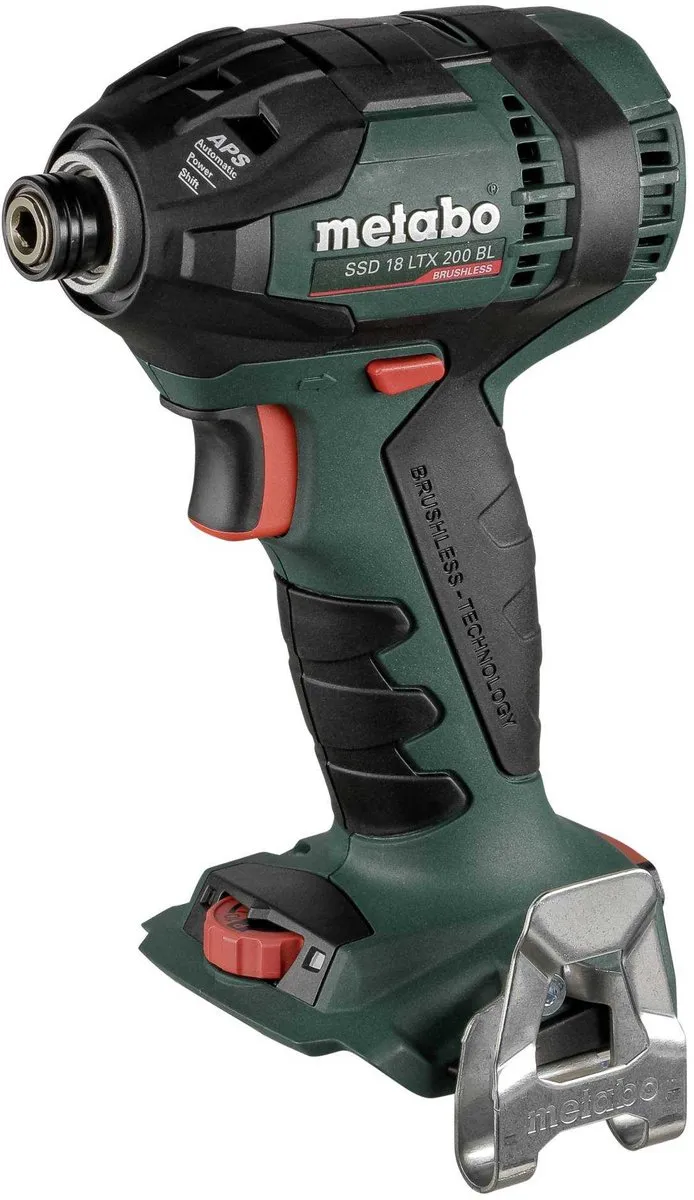 Metabo SSD 18 LTX 200 BL Slagschroevendraaier - Koolborstelloos
