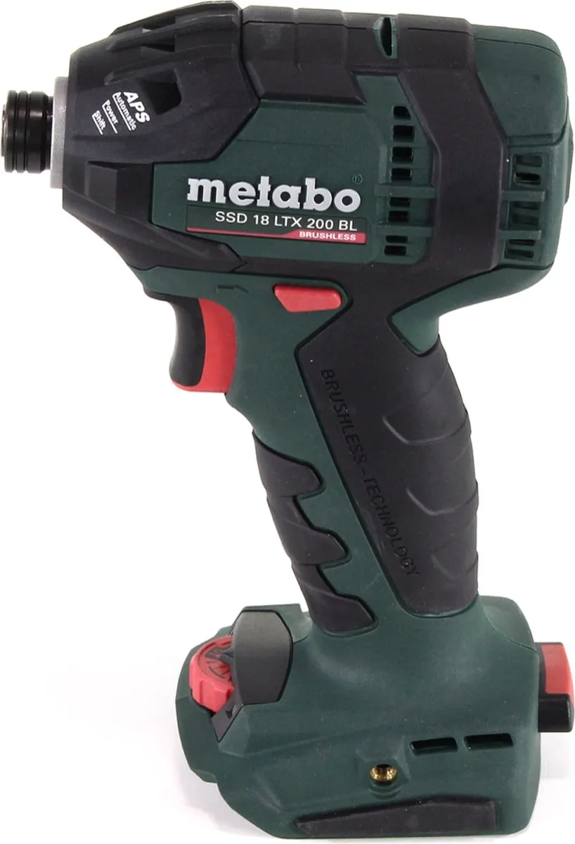 Metabo SSD 18 LTX 200 BL Slagschroevendraaier - Koolborstelloos