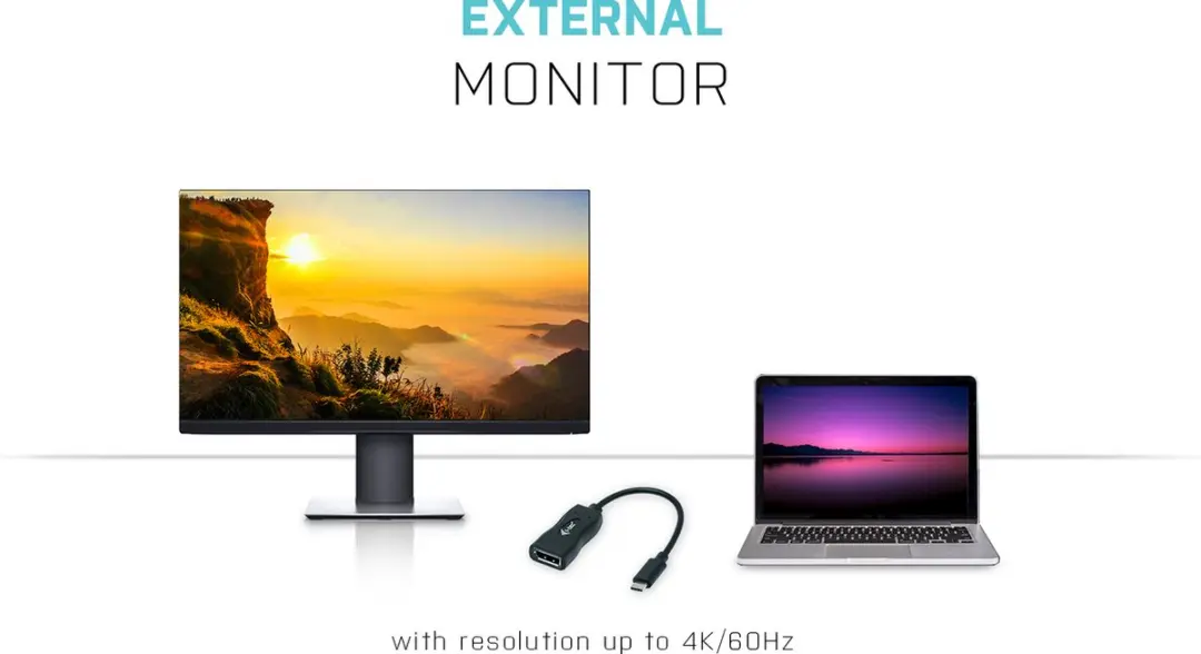I-tec USB C naar DisplayPort Adapter C31DP60HZP - Zwart