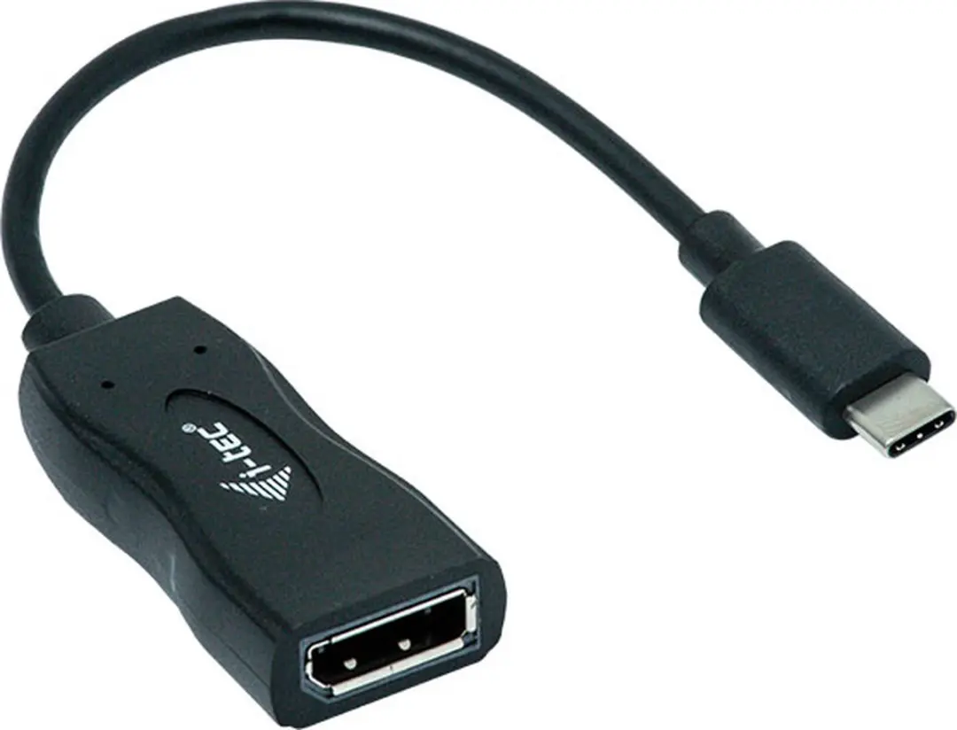 I-tec USB C naar DisplayPort Adapter C31DP60HZP - Zwart