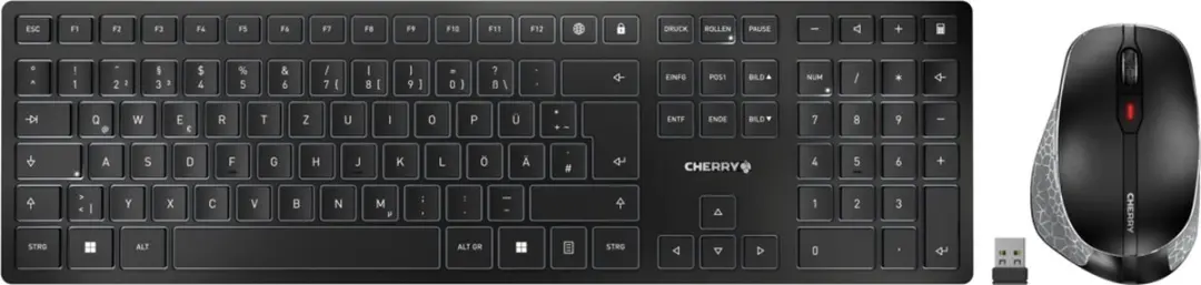 Cherry DW 9500 SLIM Toetsenbord RF/Bluetooth