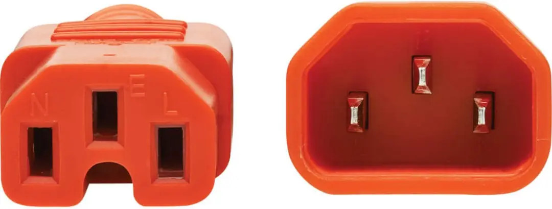 Tripp Lite P018-002-AOR Elektriciteitssnoer - 0,6m - C14/C15 - Oranje