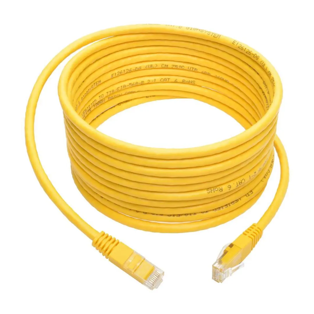 Tripp Lite N200-015-YW Patchkabel Cat5e/6 - Geel - 4,5m