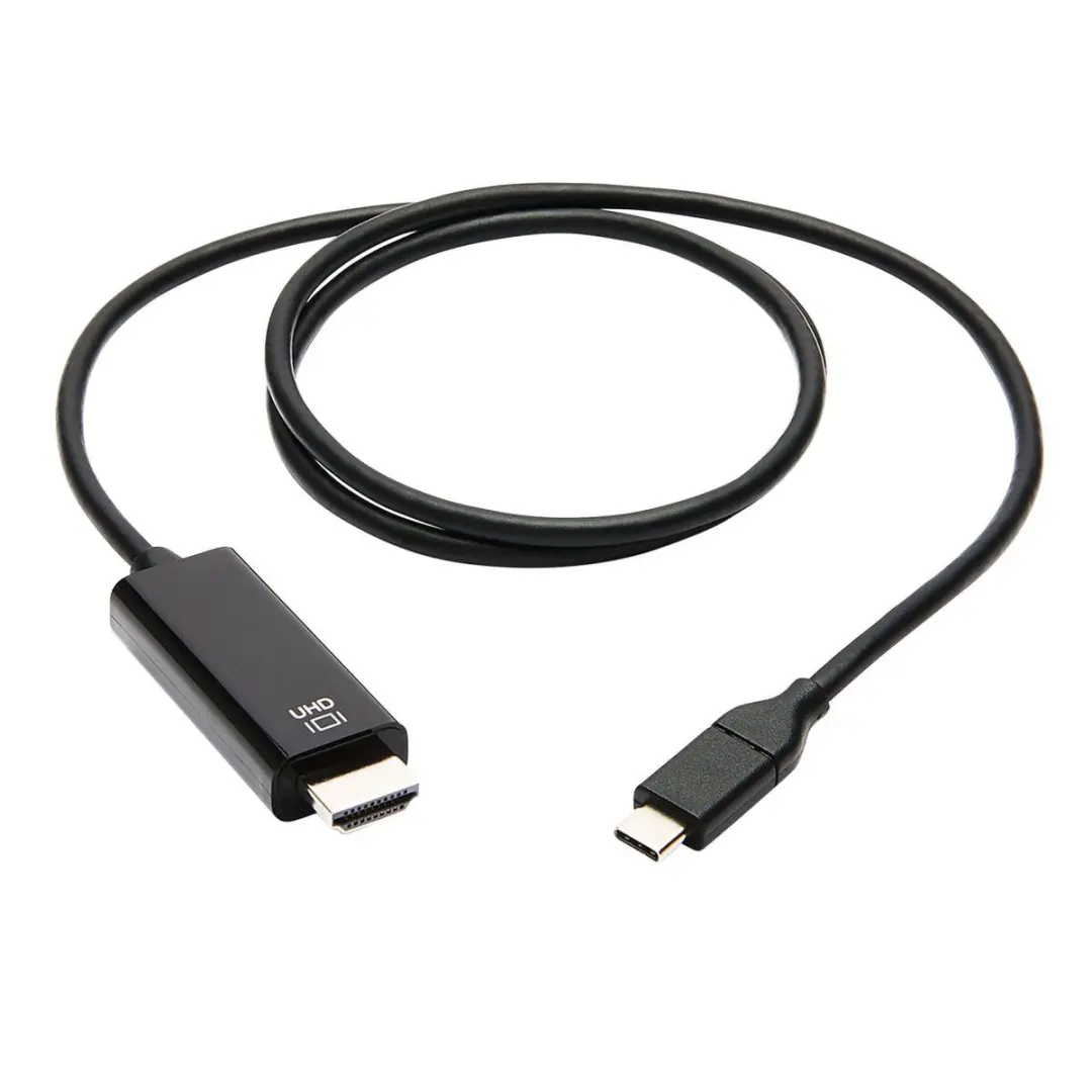 Tripp Lite U444-003-H4K6BE USB-C naar HDMI Adapter - 4K60 - Zwart