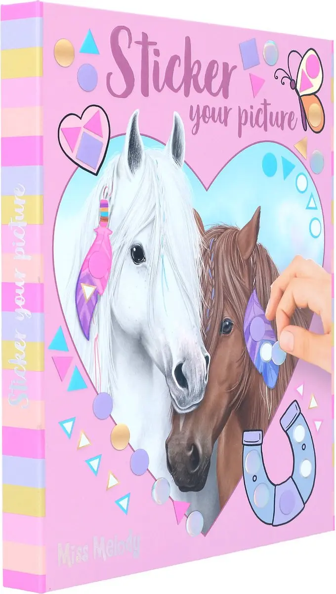 Depesche Miss Melody Sticker Your Picture Stickerboek - Meerkleurig