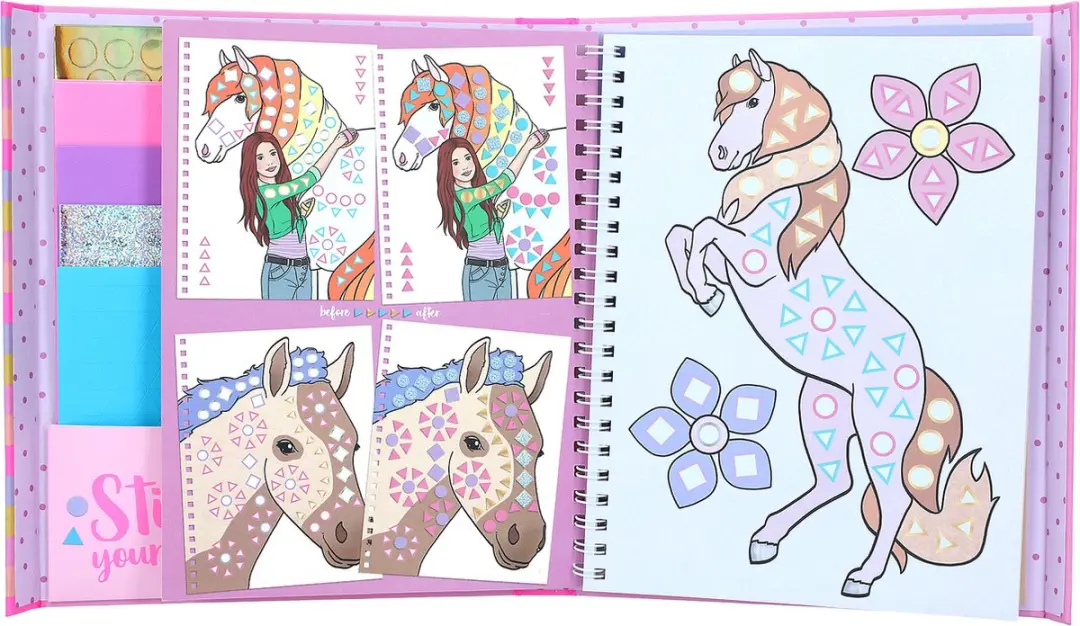 Depesche Miss Melody Sticker Your Picture Stickerboek - Meerkleurig