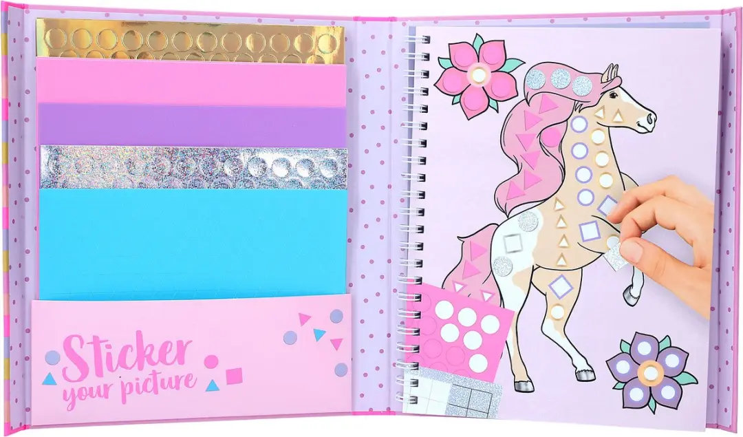 Depesche Miss Melody Sticker Your Picture Stickerboek - Meerkleurig