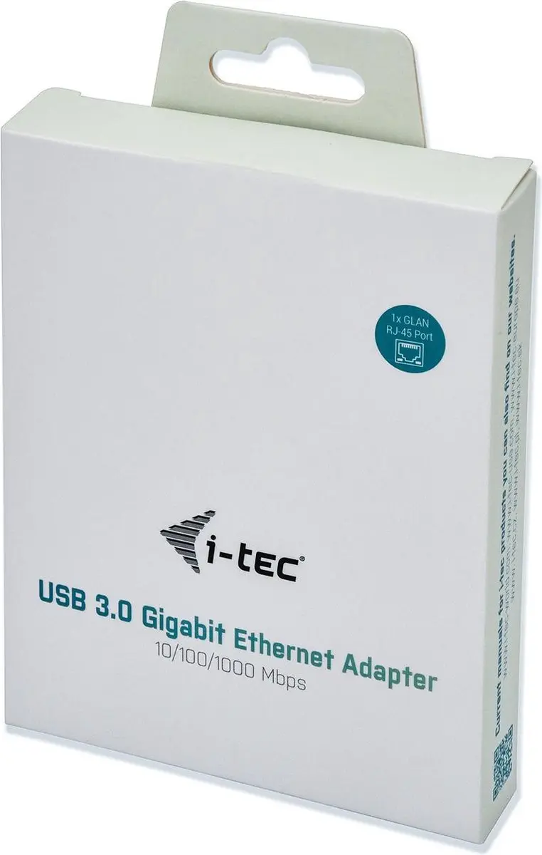 I-tec i-Tec Metal USB 3.0 Gigabit Ethernet Adapter U3METALGLAN - Zwart - afbeelding 6 van 6