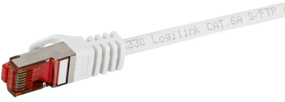 Logilink CQ2091S Netwerkkabel CAT 6 S/FTP 10m - Wit