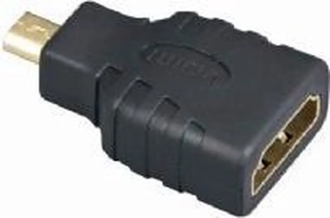 Cablexpert A-HDMI-FD HDMI naar micro HDMI Adapter - Zwart