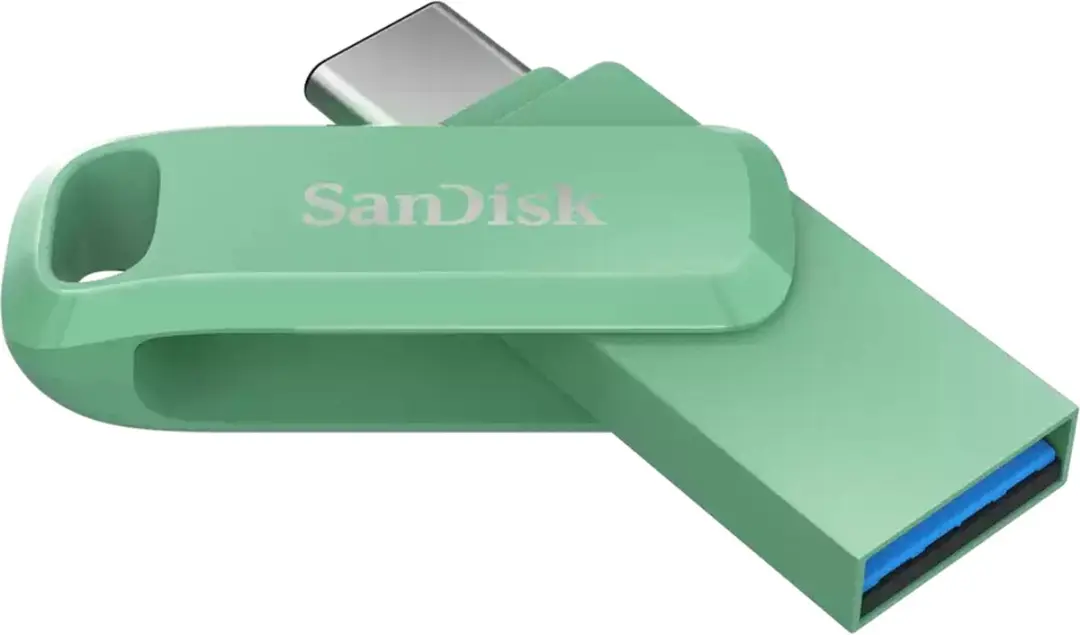SanDisk Ultra Dual Drive Go SDDDC3-512G-G46AG USB-stick 512GB - Groen