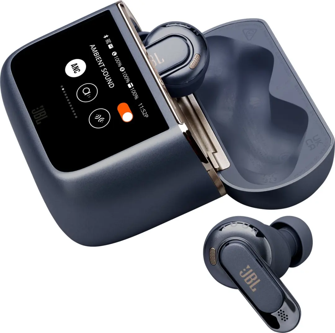 JBL Tour Pro 3 Draadloze Oortjes - Noise Cancelling - Blauw