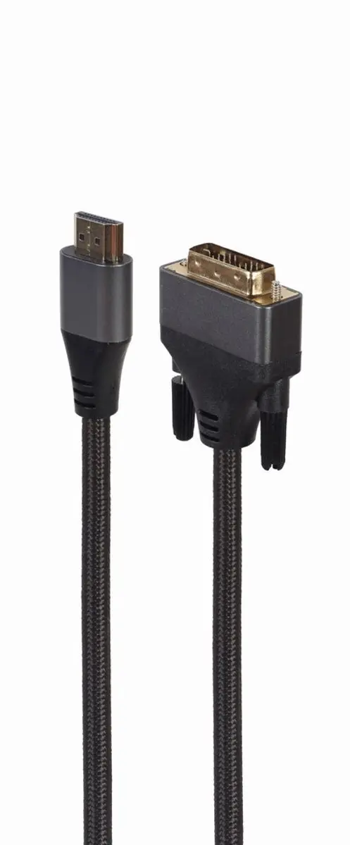 Cablexpert HDMI naar DVI Premium Series Kabel 1.8m - Zwart