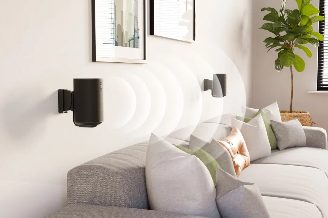 Vogel's SWM 4021 Sonos Era 100 Muurbeugel - Zwart - afbeelding 6 van 6