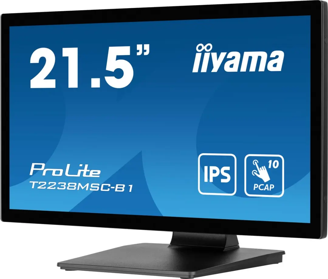 iiyama ProLite T2238MSC-B1 Touchscreen Monitor 21.5" Full HD - Zwart