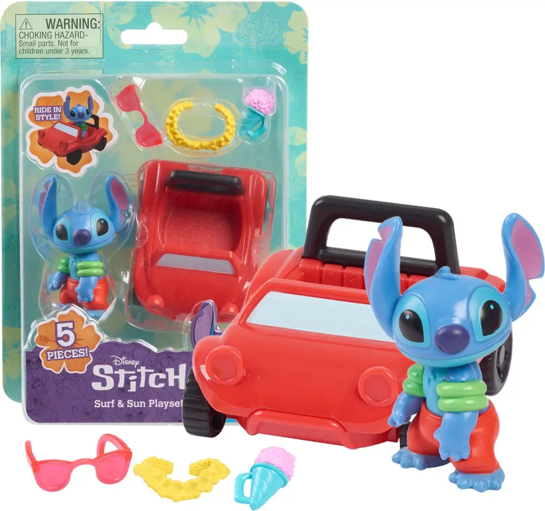 Disney Stitch Surf & Sun Speelset