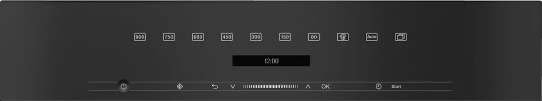 Miele M 7140 TC Inbouwmagnetron 900W - Roestvrij staal/Obsidiaanzwart
