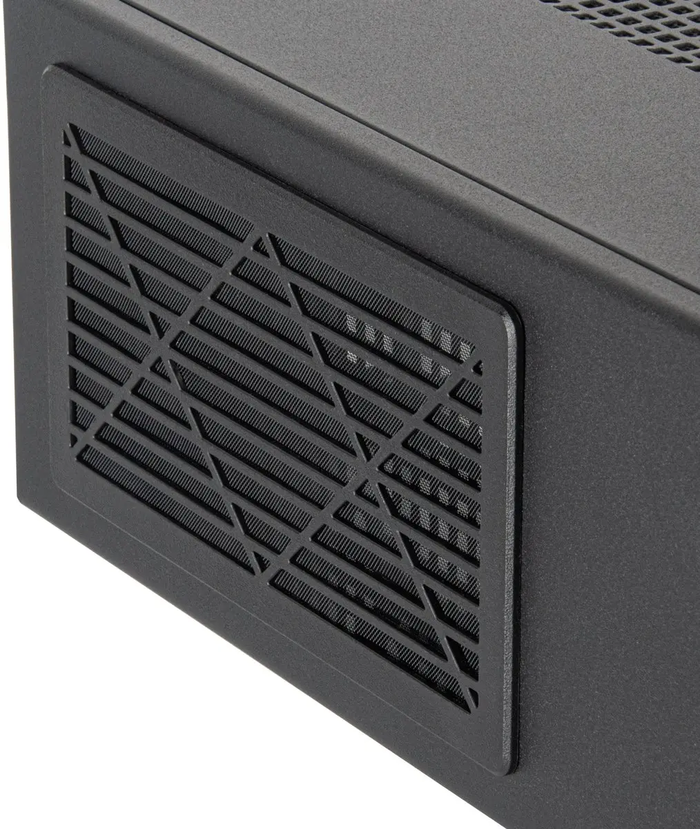 SilverStone SST-ML11B HTPC Behuizing - Wit