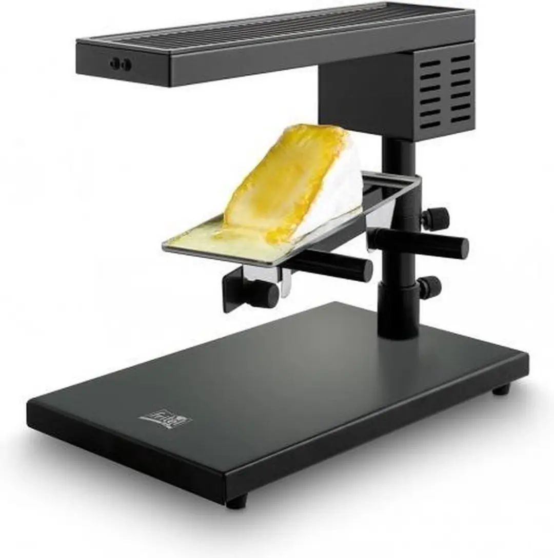Fritel CR1895 Kaasraclette - 600W - 8 Personen - Zwart
