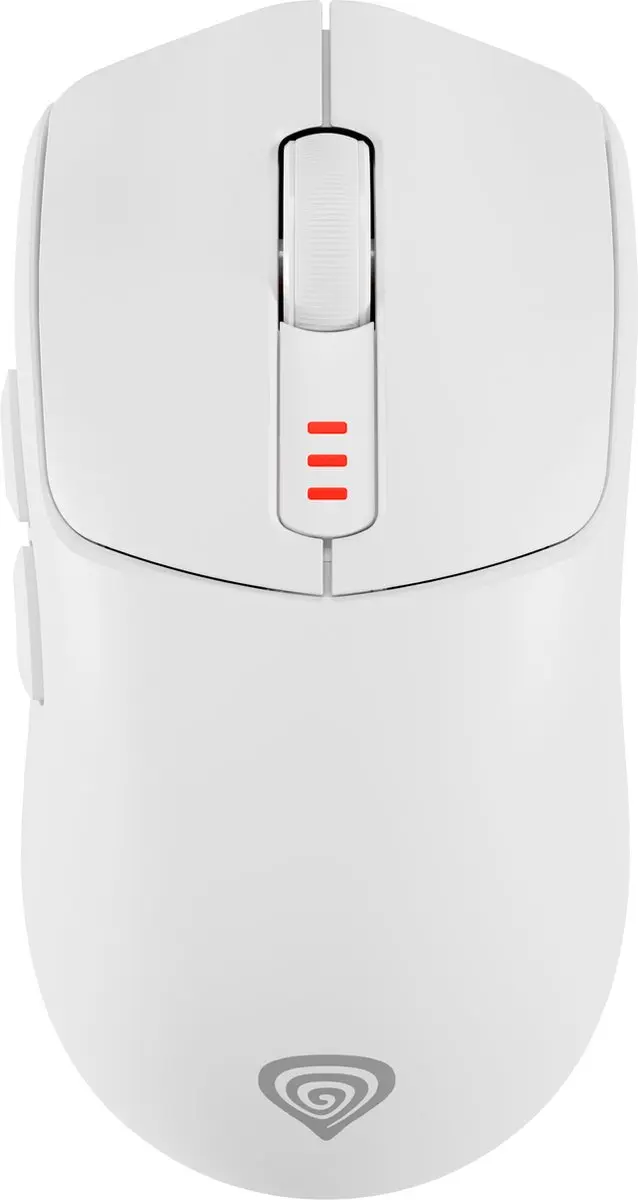 Genesis NMG-2114 Zircon 500 Game Muis - Wit