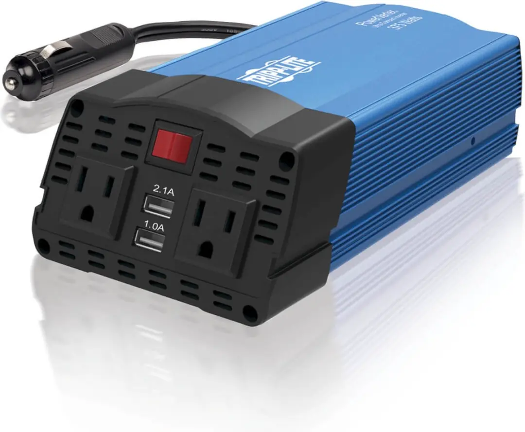 Tripp Lite PV375USB Netvoeding & Inverter 375W - Zwart/Blauw
