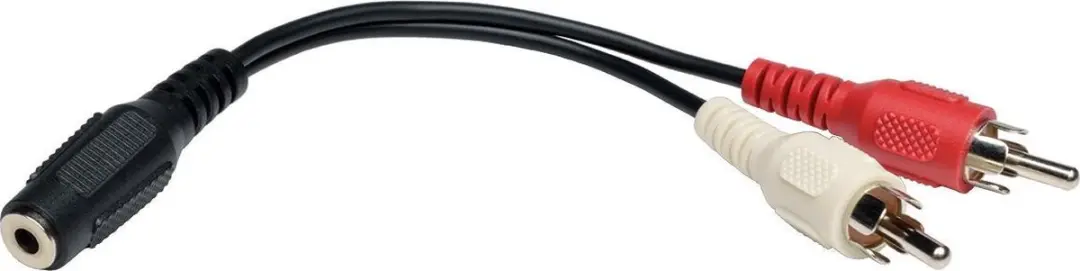 Tripp Lite P316-06N RCA 3.5mm Tussenstuk