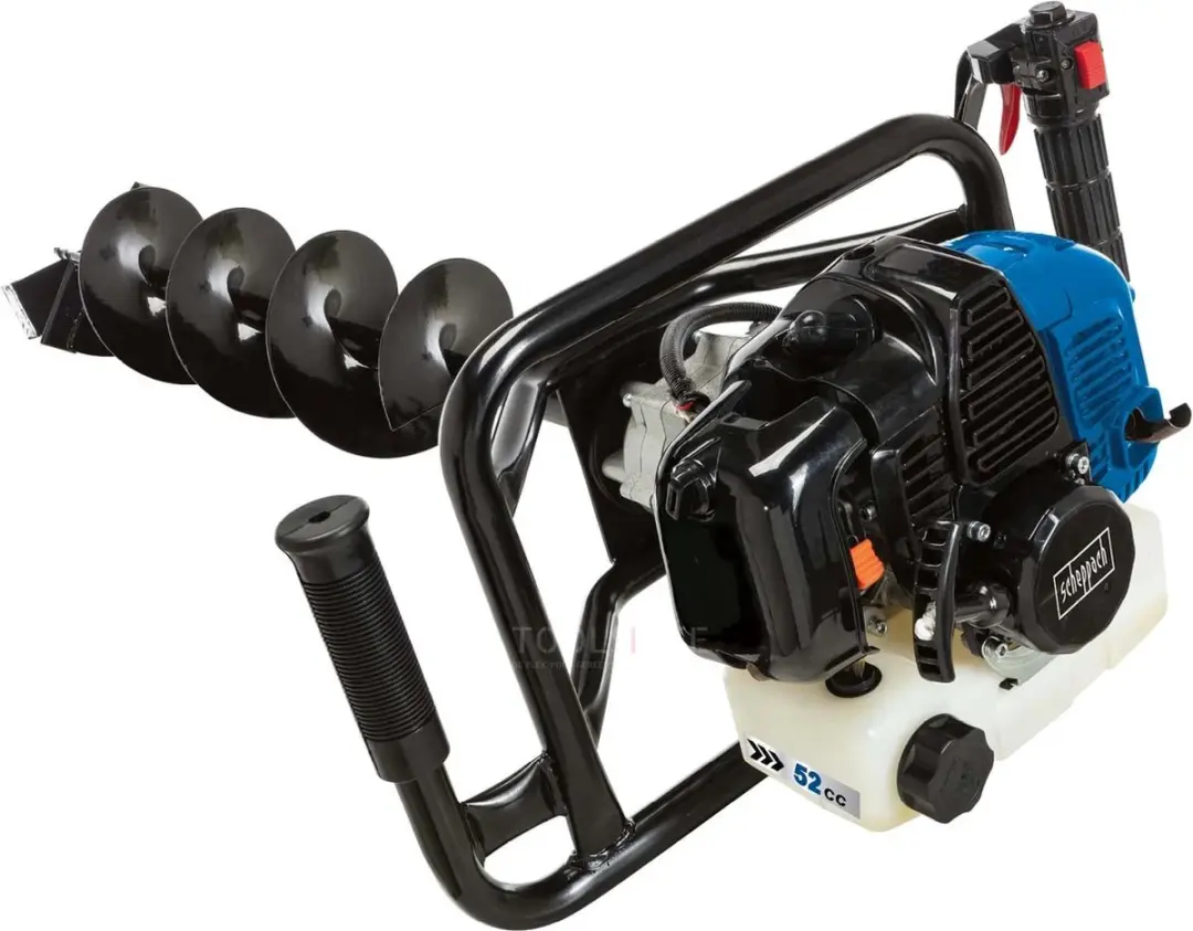 Scheppach Grondboor EB2000 Benzine - 52cc