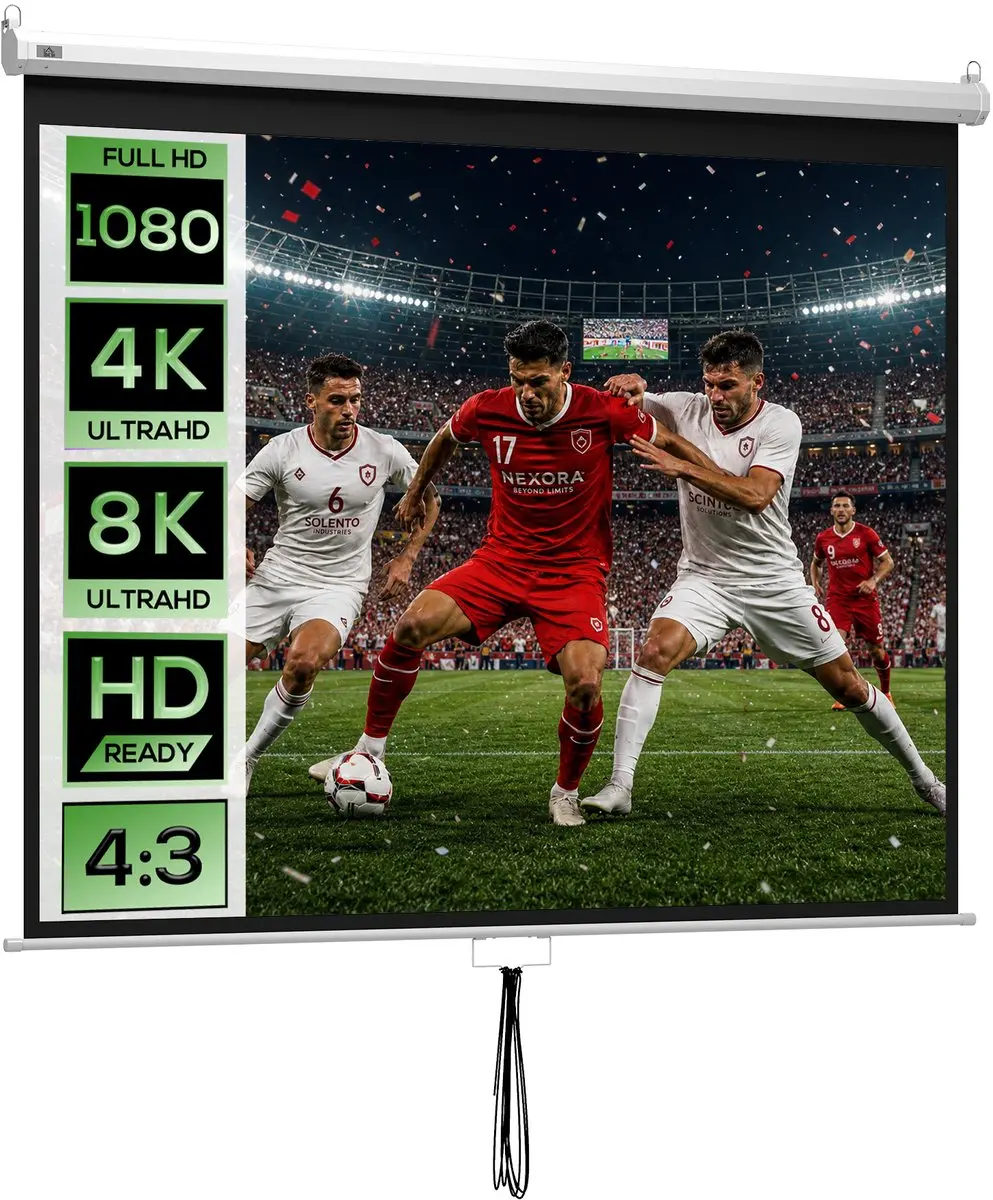 Homcom Projectiescherm 203x152cm
