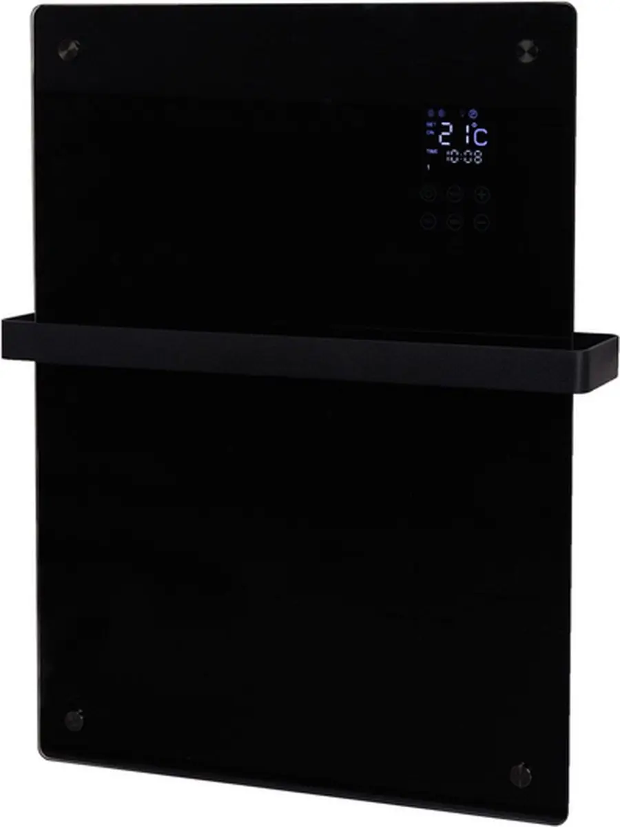 Eurom Alutherm Infrarood Verwarmingspaneel 800W - 67x43cm - Zwart mat