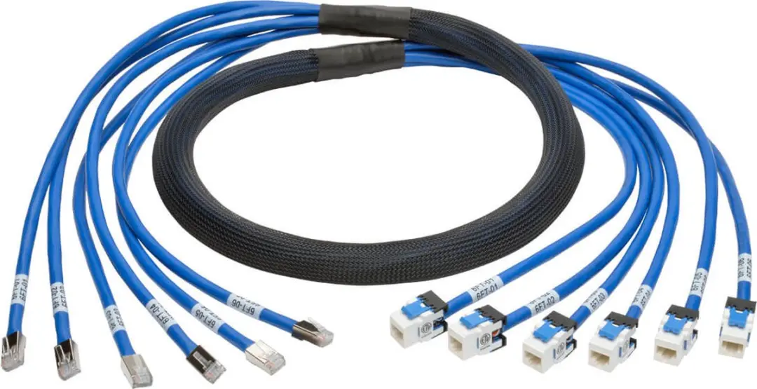 Tripp Lite Cat6 N261-006-6MF-BL Netwerkkabel 1,83m