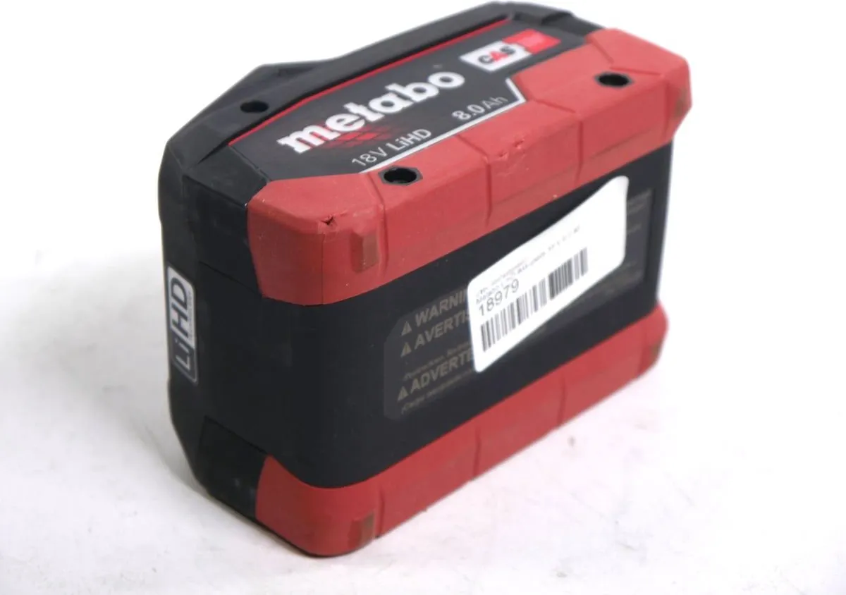 Metabo 18V LiHD 8.0Ah Accu 625369000