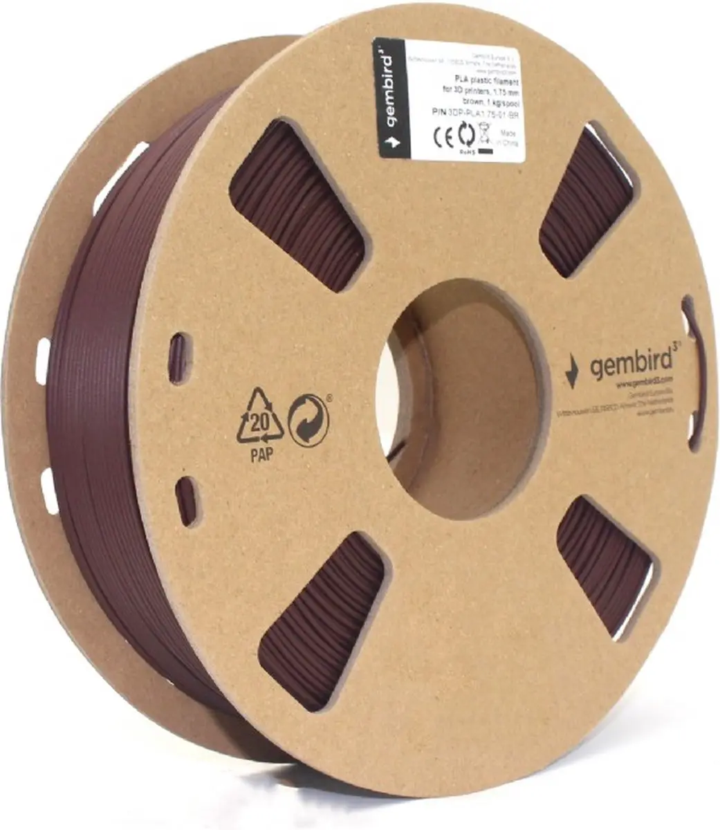 PLA Filament Bruin 1.75mm 1kg
