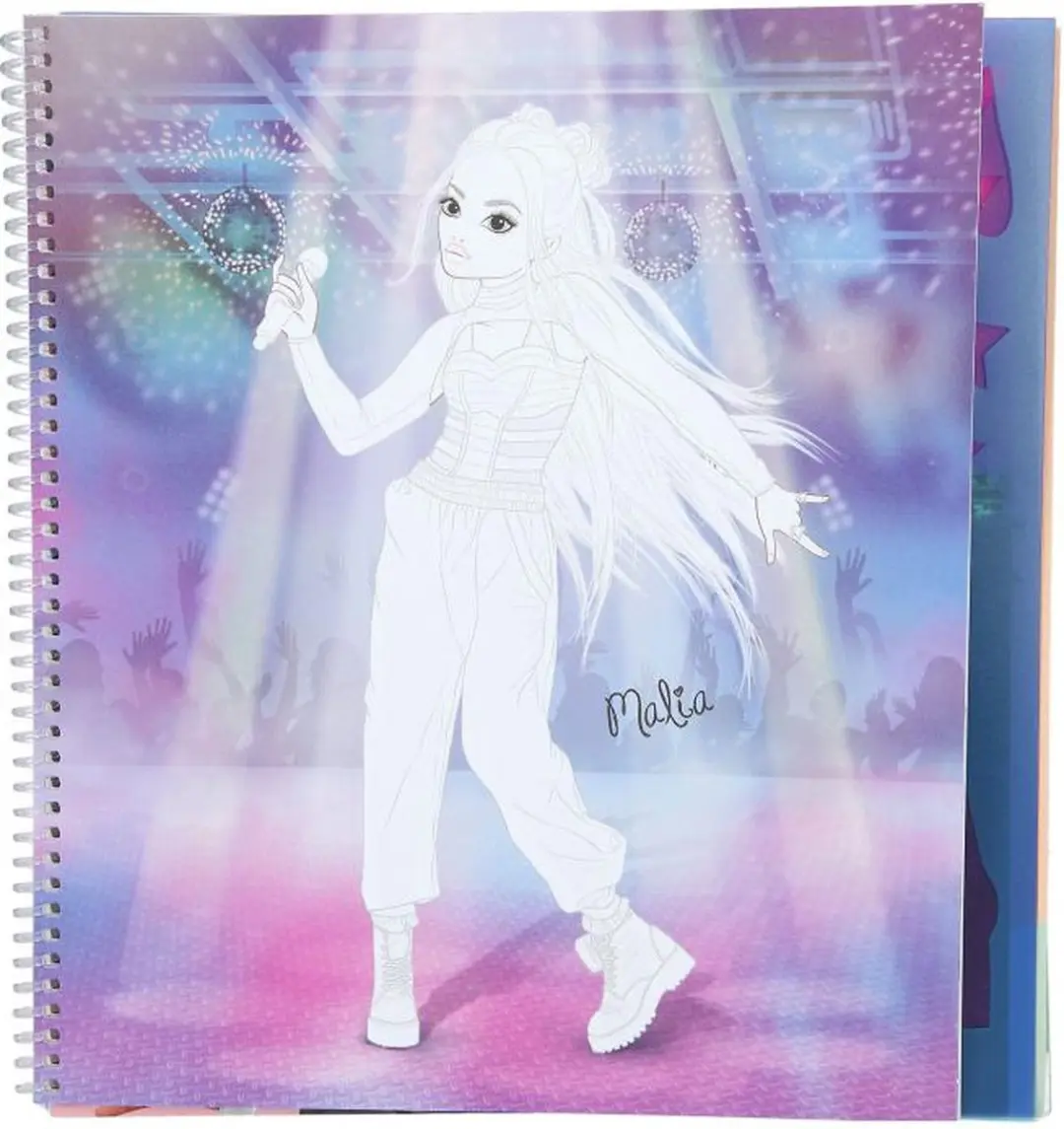 Depesche TOPModel POPSTAR Kleurboek - Multicolor
