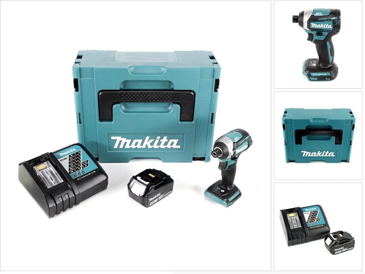 Makita DTD 154 RF1J Slagschroevendraaier 18V