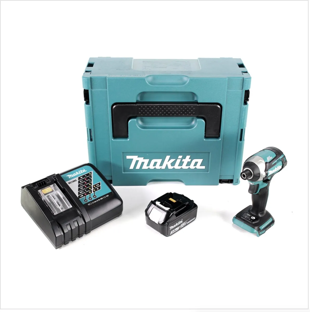 Makita DTD 154 RF1J Slagschroevendraaier 18V - 175Nm Borstelloos - 3,0Ah