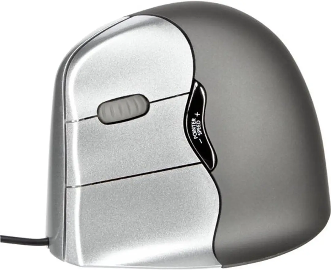 Evoluent VM4L Linkshandige Muis - Grijs/Zilver - afbeelding 6 van 6