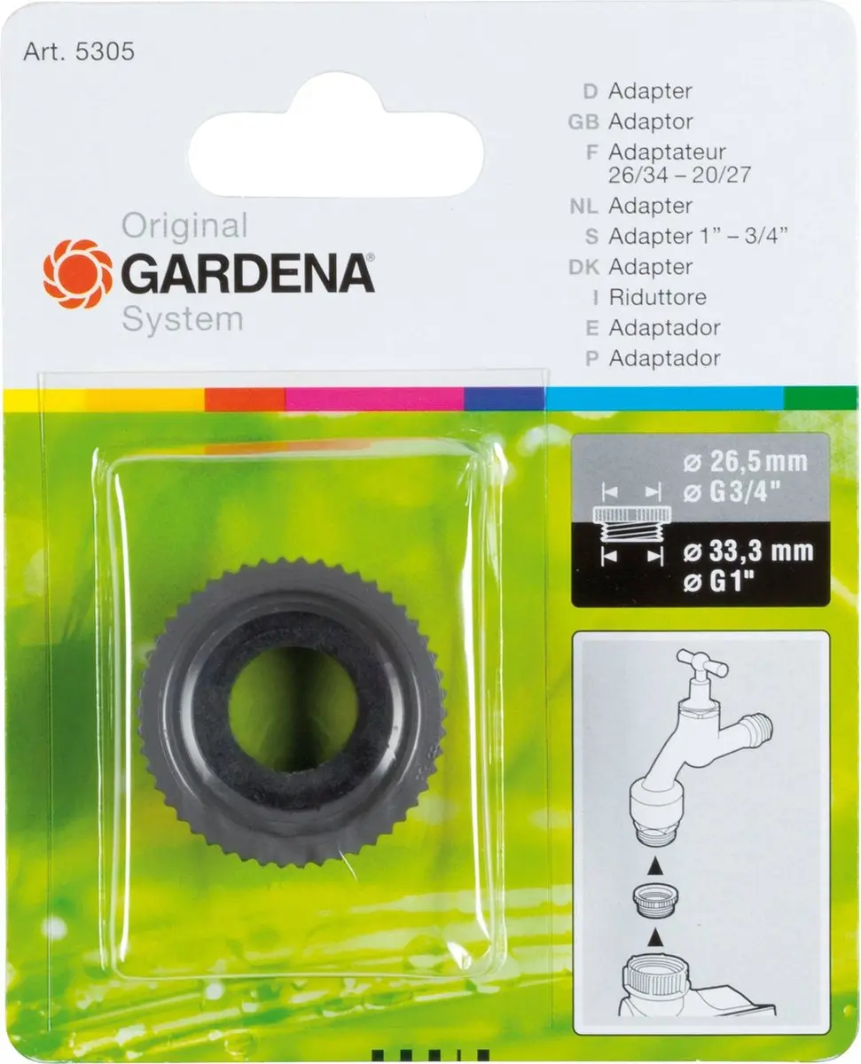 Gardena Adapter 1-3/4"
