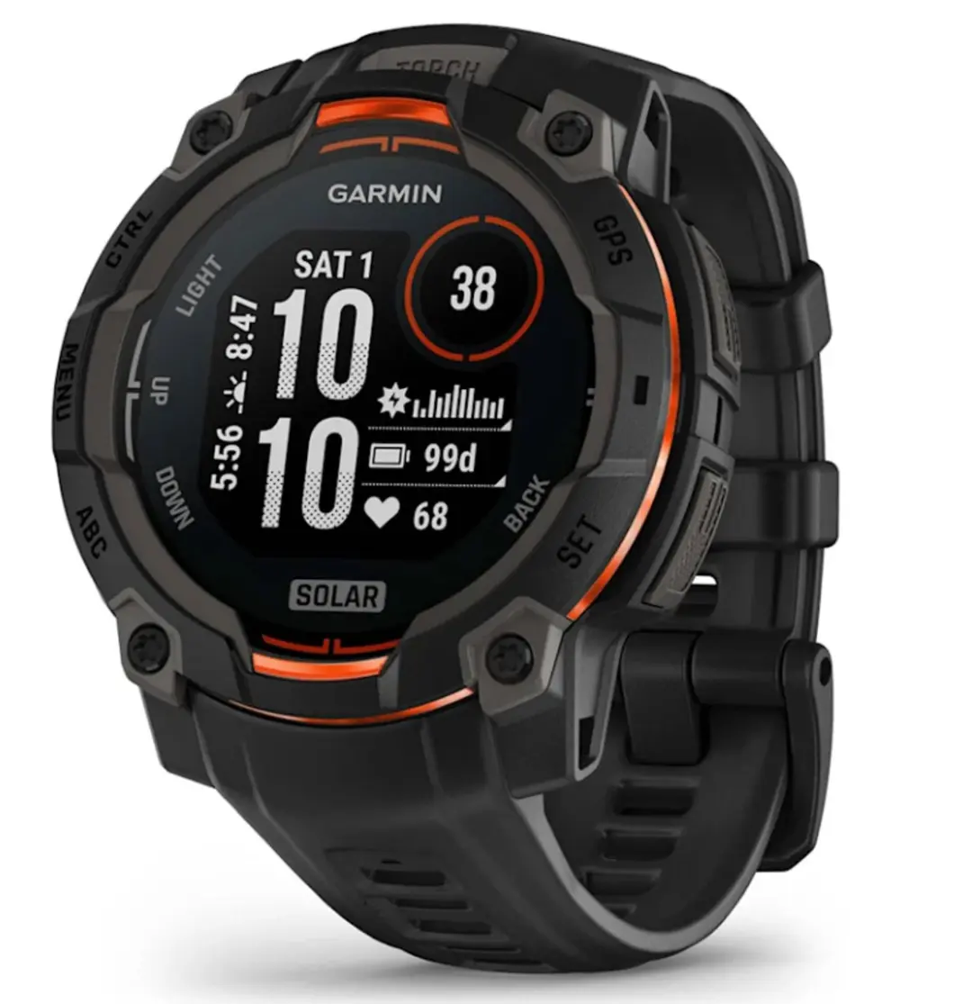 Garmin Instinct 3 Solar 010-02934-00 Smartwatch - 50mm - Zwart