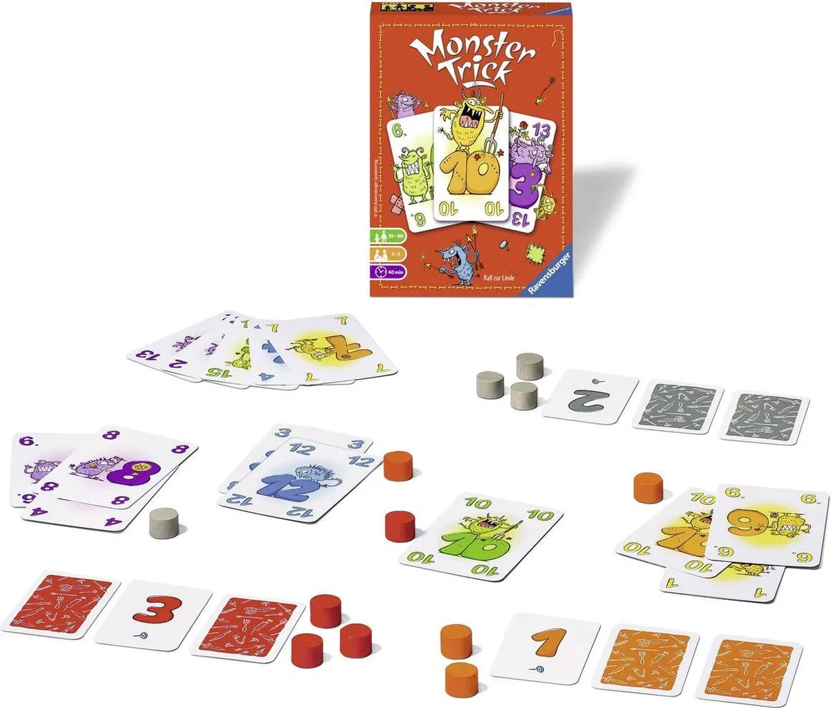 Ravensburger Monster Trick Bordspel - 2-5 Spelers