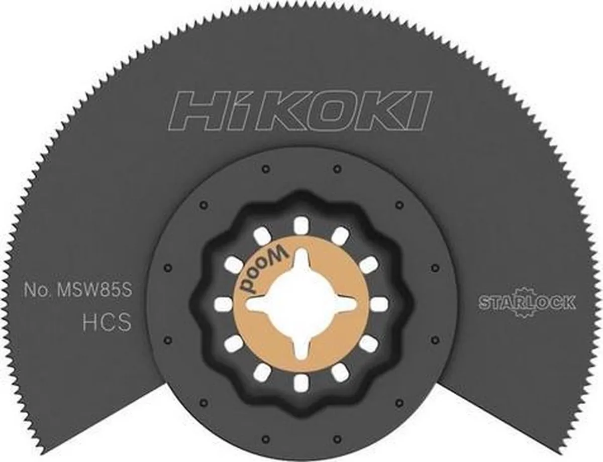 Hikoki MSW85S Starlock Multitoolblad 85mm - Hout