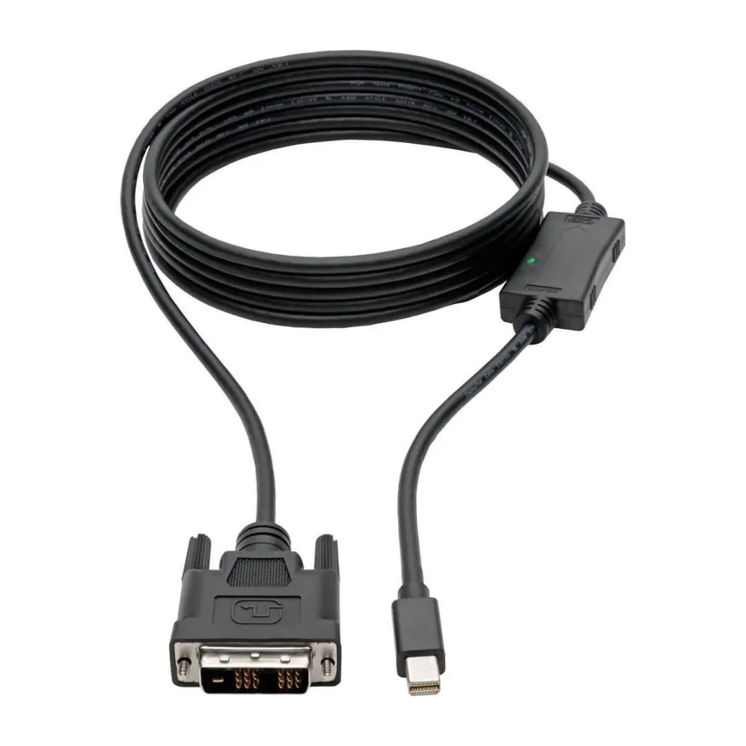 Tripp Lite P586-010-DVI Mini DisplayPort naar DVI Kabel - 10 ft - Zwart